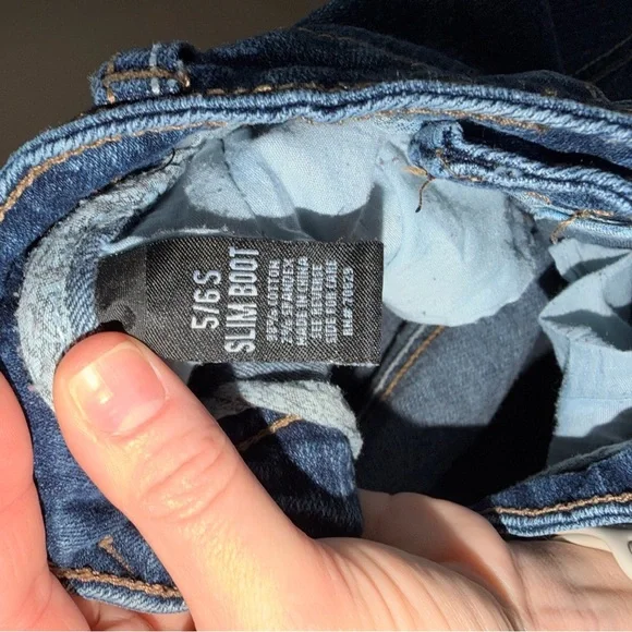 Low Rise Jeans - Ankle - Size 5 - Picture 5 of 6